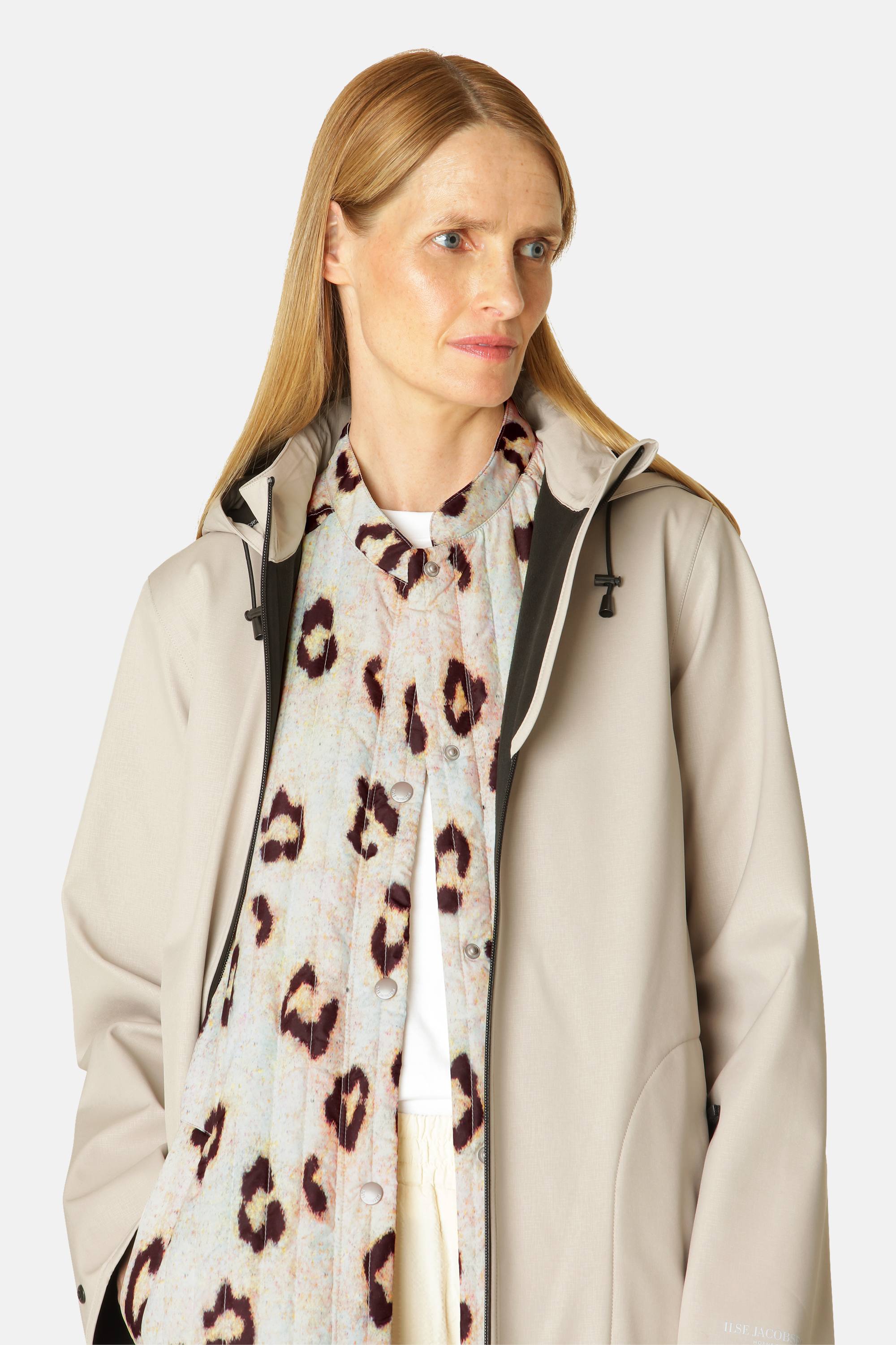 Softshell Raincoat A-line - Chateau Gray